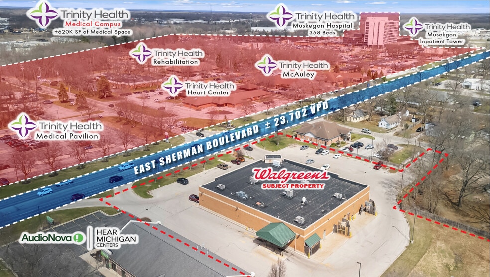 1171 E Sherman Blvd, Norton Shores, MI for sale - Building Photo - Image 2 of 3