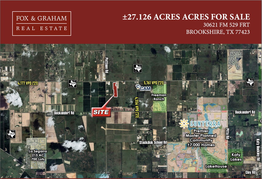 30621 FM 529 Rd, Brookshire, TX for sale - Building Photo - Image 1 of 3