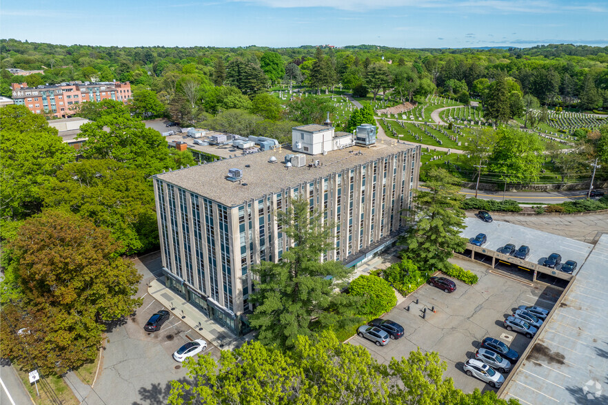 1330 Boylston St, Chestnut Hill, MA for lease - Aerial - Image 2 of 4