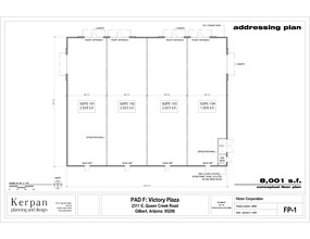 2343 E Queen Creek, Gilbert, AZ for lease Site Plan- Image 1 of 4