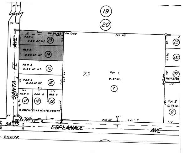 1301 S Santa Fe Ave, San Jacinto, CA for lease - Plat Map - Image 2 of 3