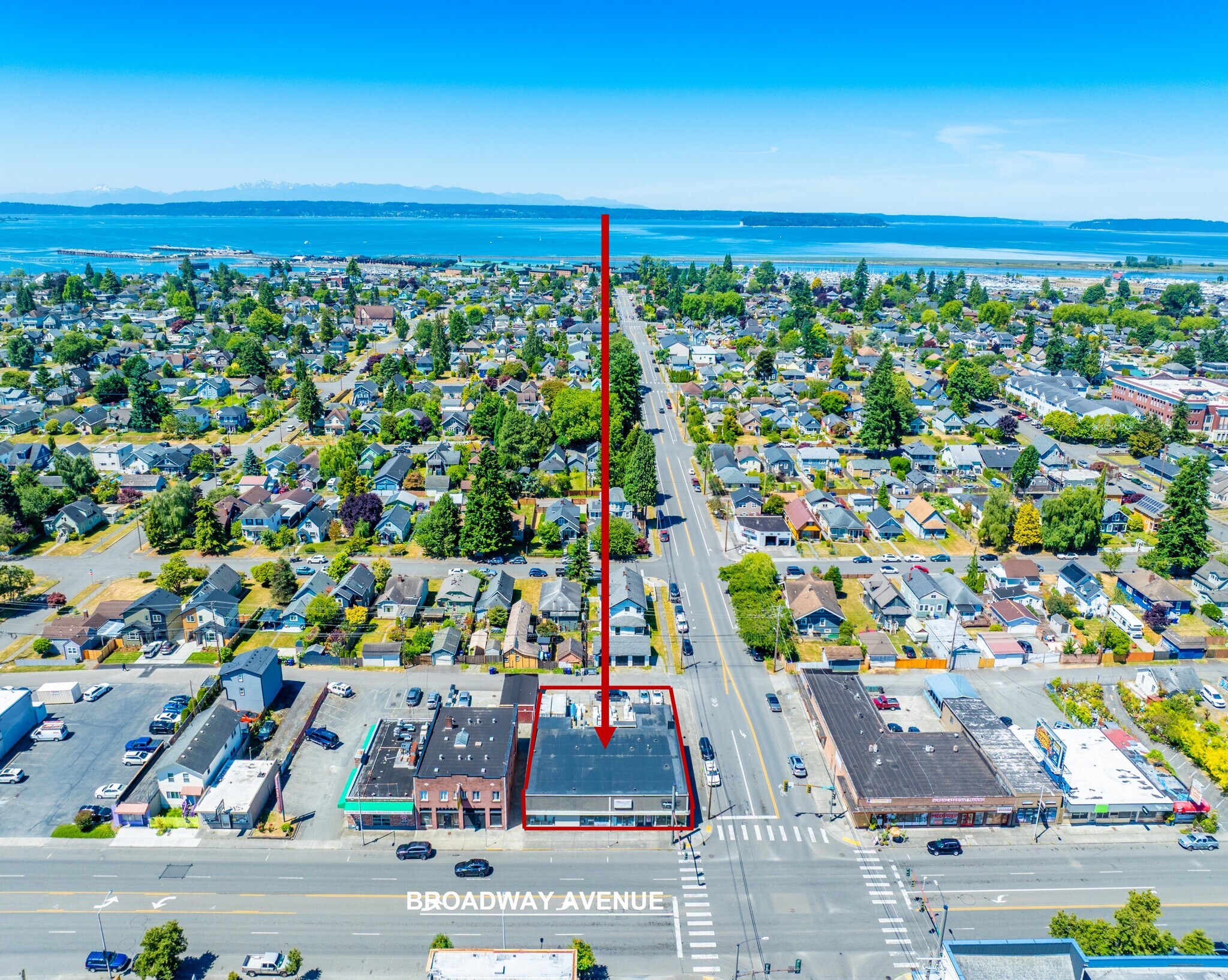 1902-1906 Broadway Ave, Everett, WA for sale Aerial- Image 1 of 1
