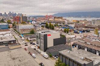 1313 E Pender St, Vancouver, BC - AERIAL  map view