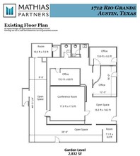 1712 Rio Grande St, Austin, TX for sale Floor Plan- Image 1 of 1