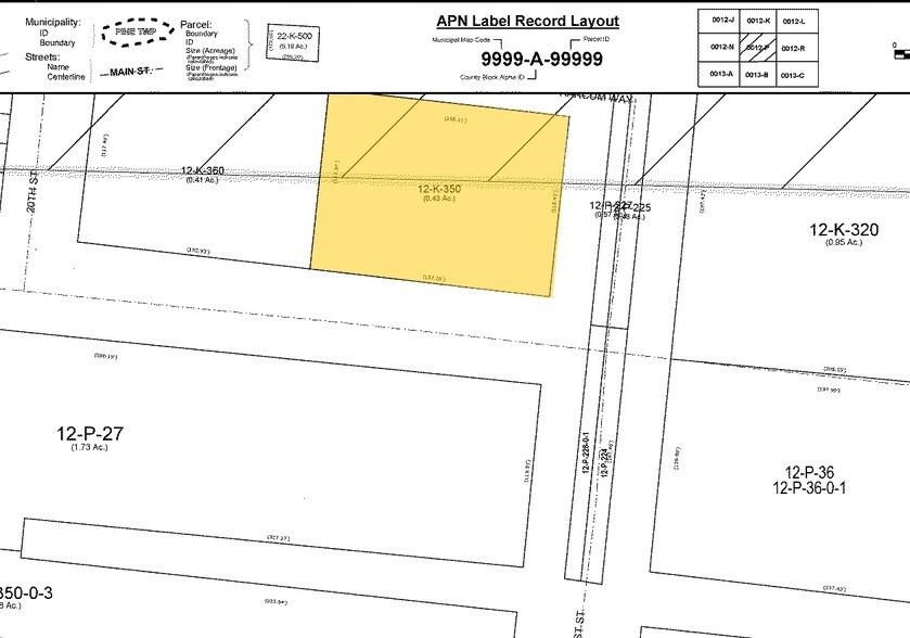 2015 Mary St, Pittsburgh, PA for sale - Plat Map - Image 1 of 1