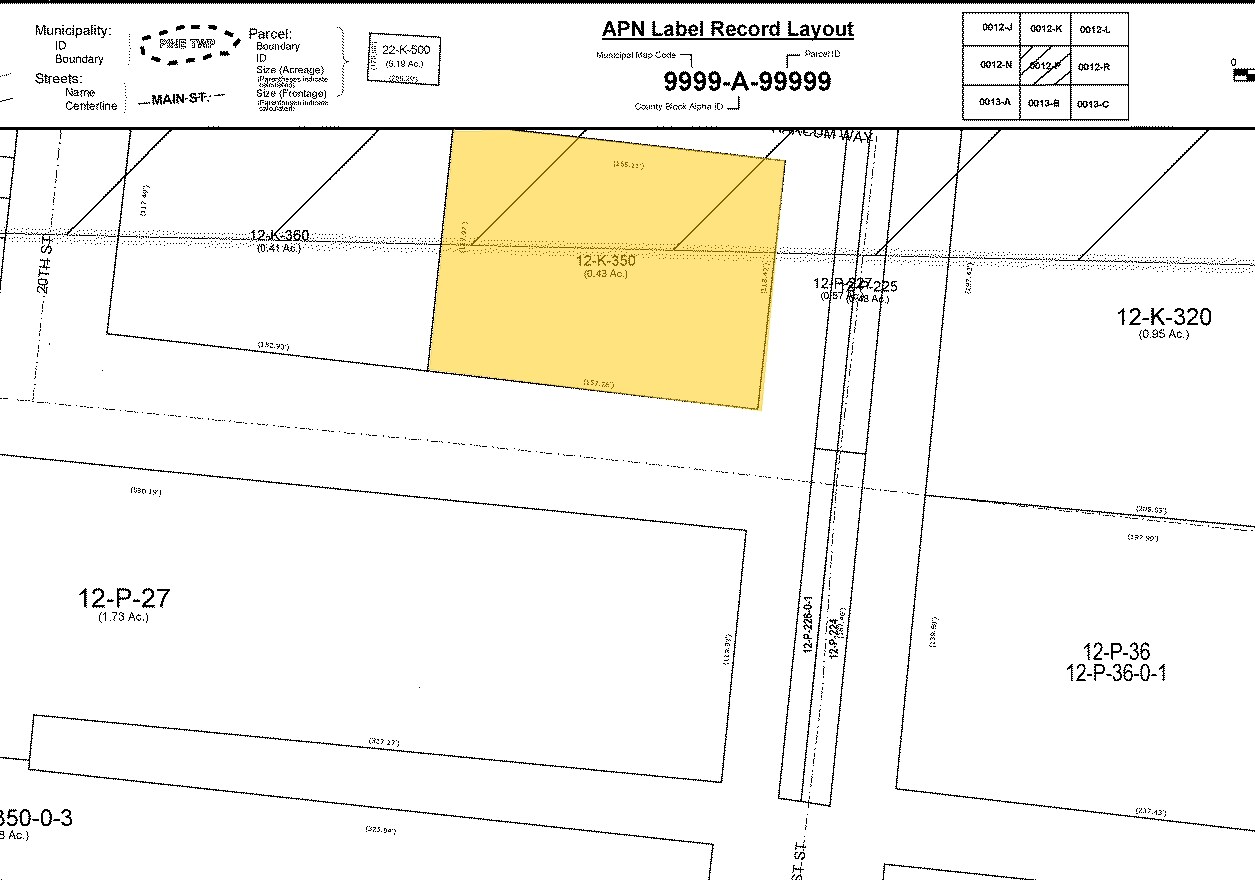 2015 Mary St, Pittsburgh, PA for sale Plat Map- Image 1 of 1