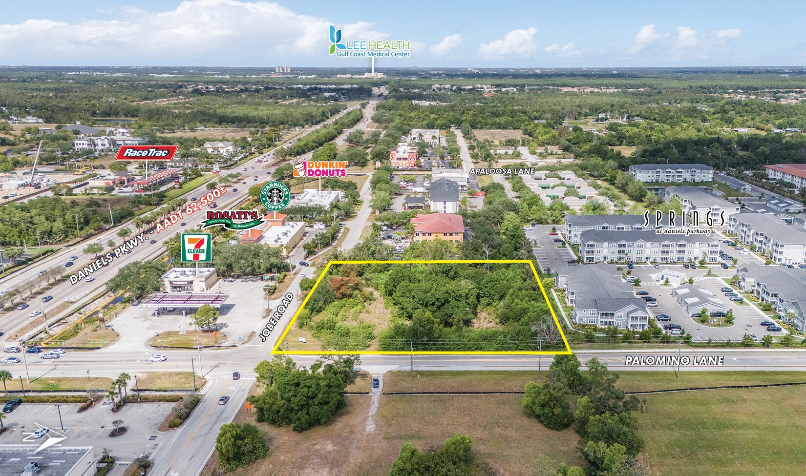 13400 Palomino Ln, Fort Myers, FL for sale Aerial- Image 1 of 7
