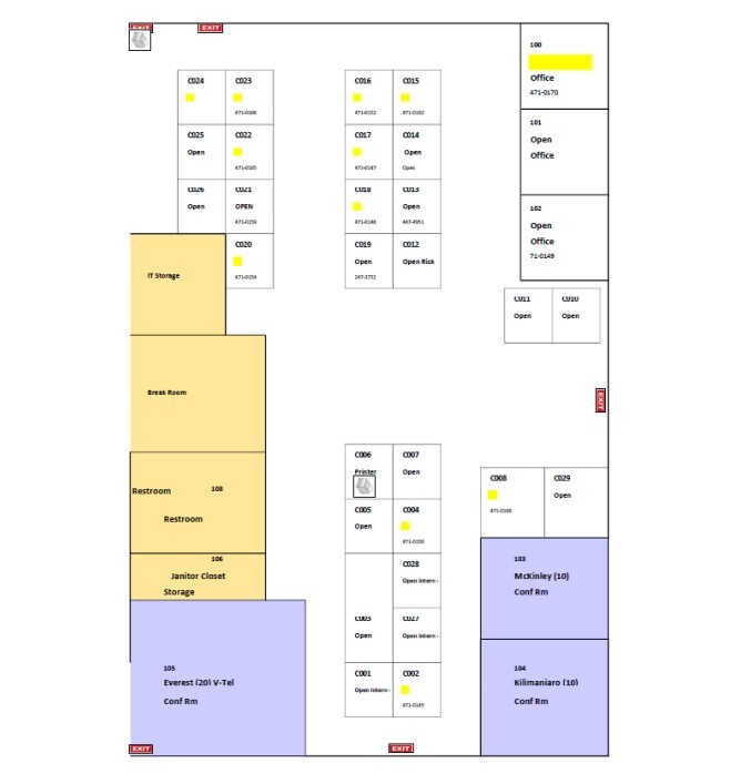 3620 SW 61st St, Des Moines, IA for lease Floor Plan- Image 1 of 2