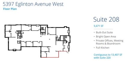 5397 Eglinton Ave W, Toronto, ON for lease Floor Plan- Image 1 of 1