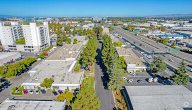 1560 Koll Cir, San Jose, CA - aerial  map view