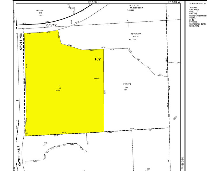 2501 Davey Rd, Woodridge, IL for sale - Plat Map - Image 1 of 1