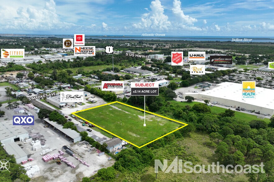 601 S Market Ave, Fort Pierce, FL for lease - Building Photo - Image 1 of 3
