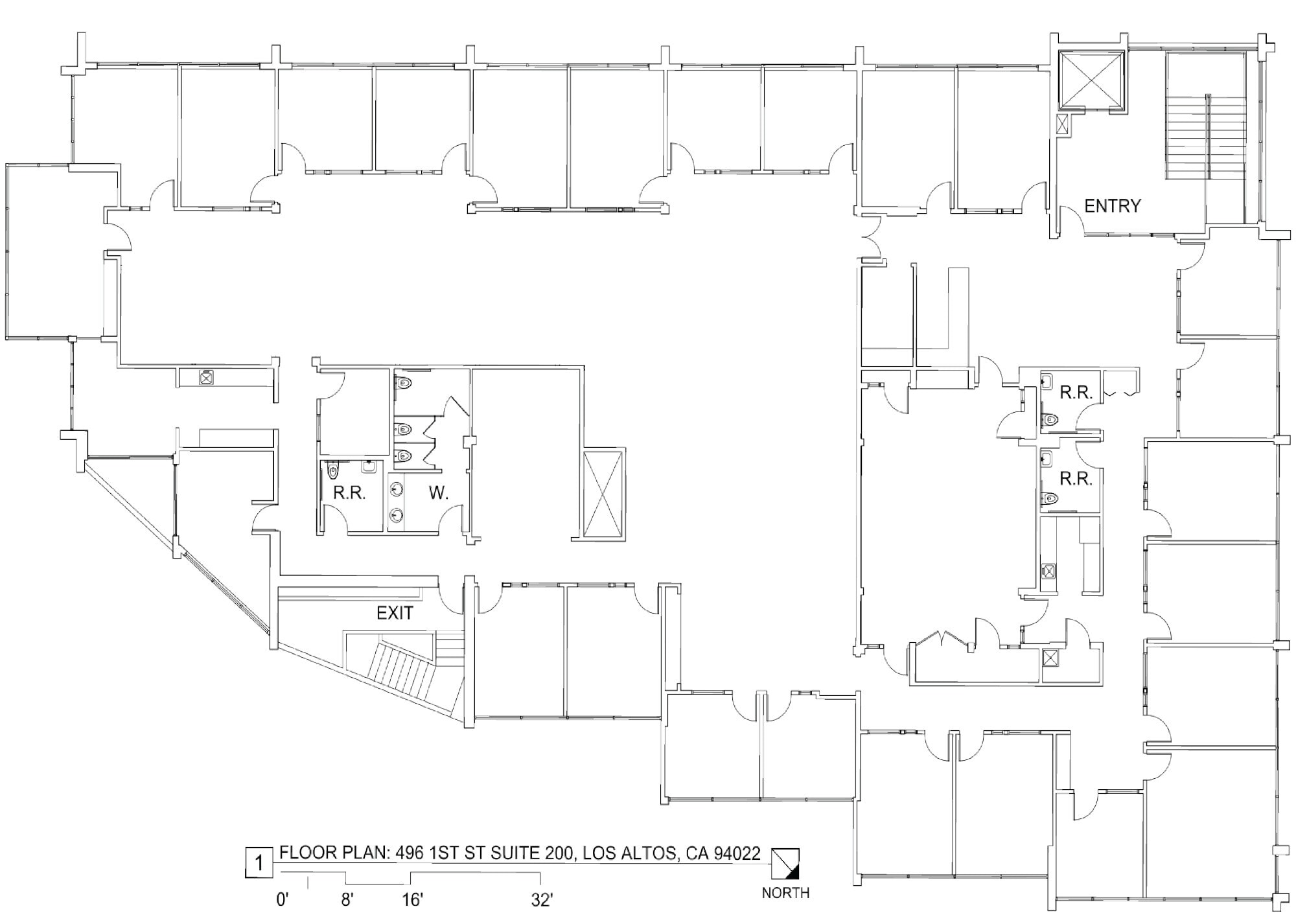 496 1st St, Los Altos, CA for lease Interior Photo- Image 1 of 1