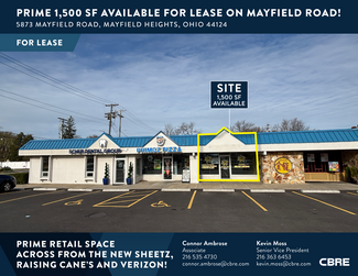 More details for 5867-5873 Mayfield Rd, Mayfield Heights, OH - Retail for Lease