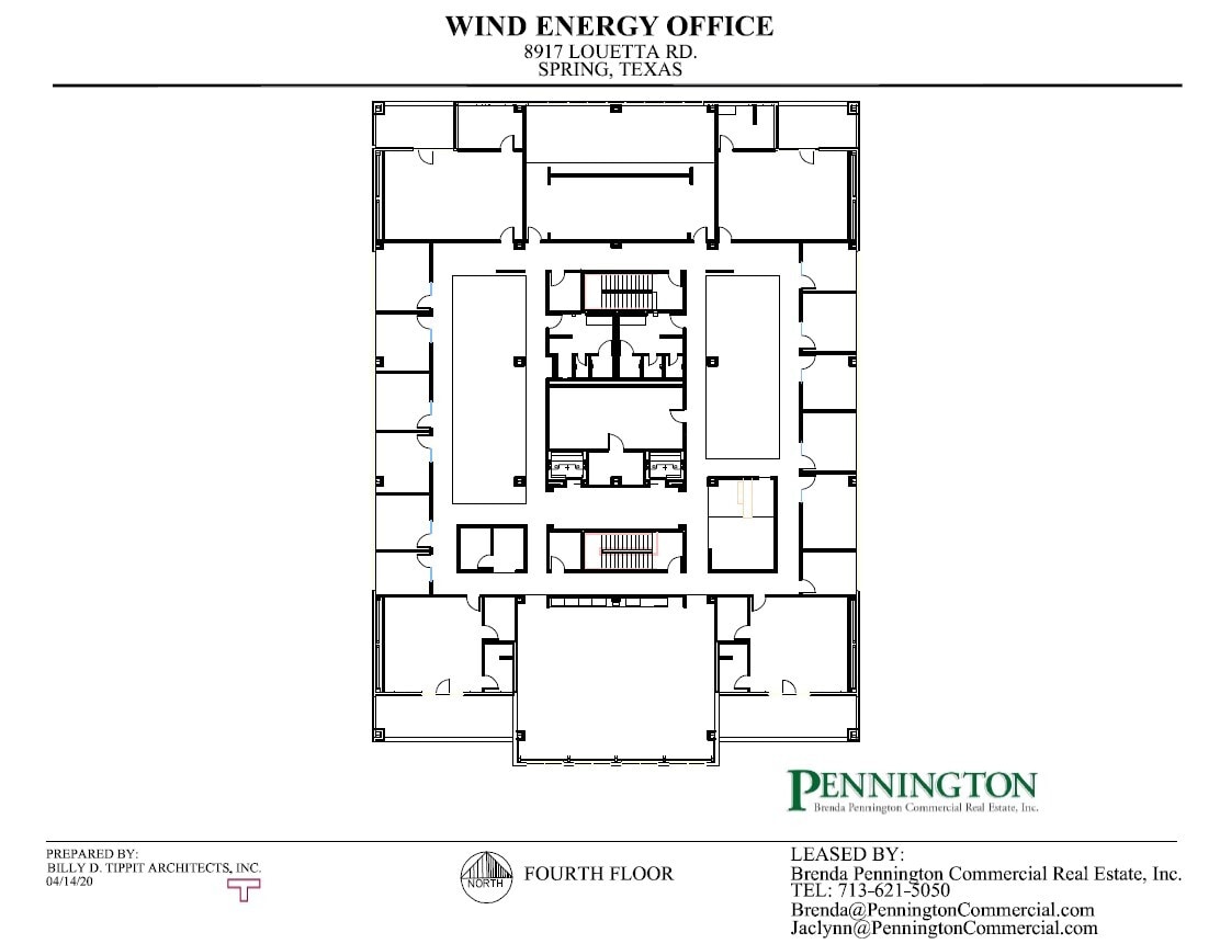 8917 Louetta Rd, Spring, TX for lease Floor Plan- Image 1 of 2
