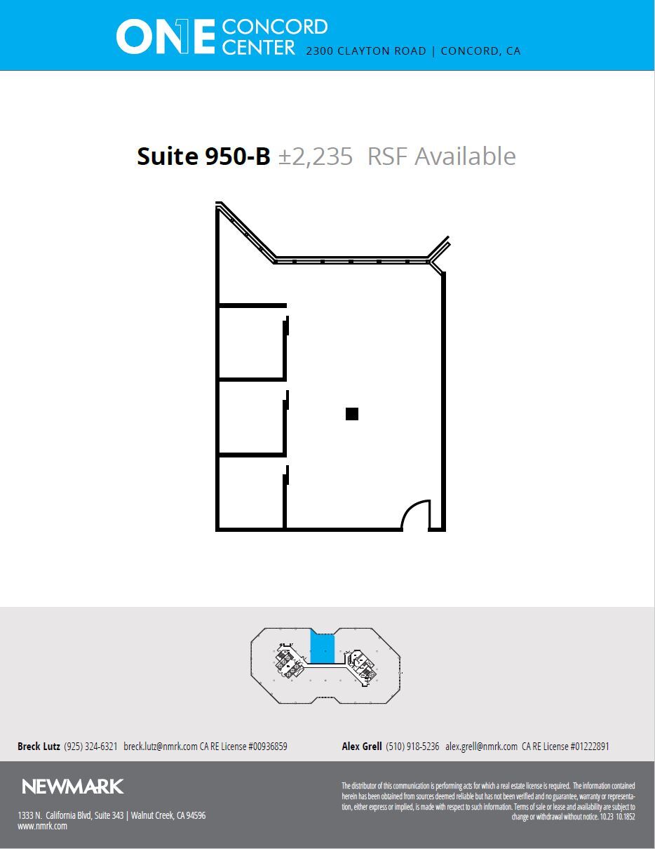 2300 Clayton Rd, Concord, CA for lease Floor Plan- Image 1 of 1