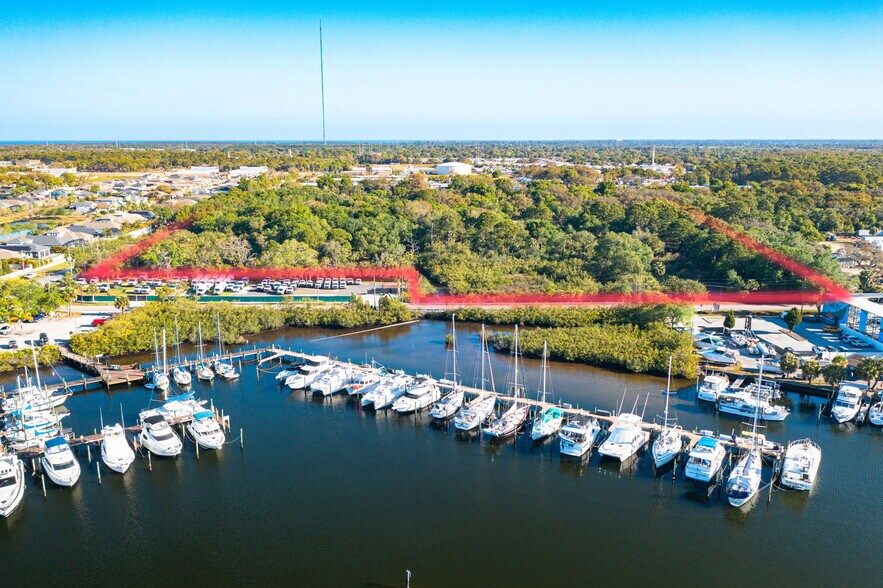340 Anclote Rd, Tarpon Springs, FL 34689 18 Acre(mol) Waterfront Land