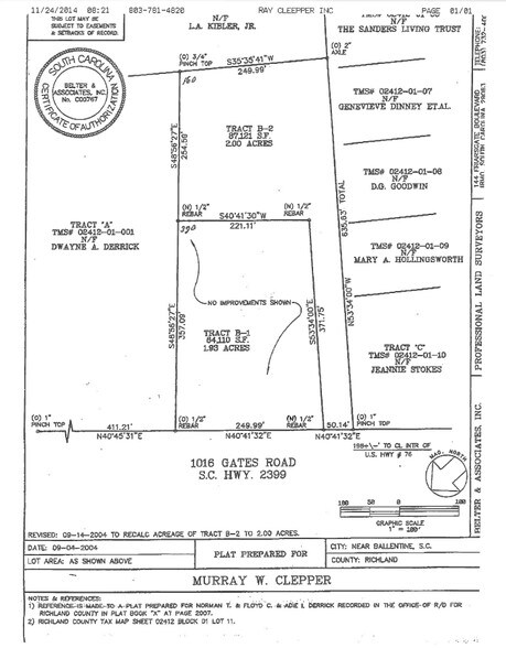 1016 Gates Rd, Irmo, SC for sale - Primary Photo - Image 1 of 1