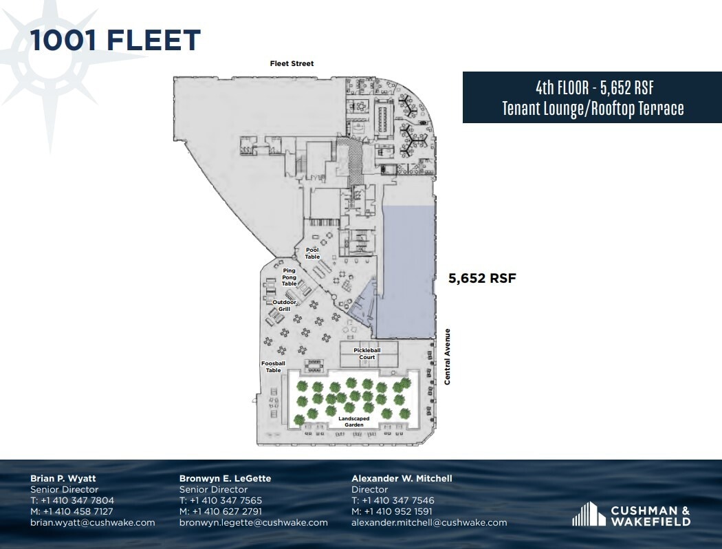 100 International Dr, Baltimore, MD for lease Floor Plan- Image 1 of 2