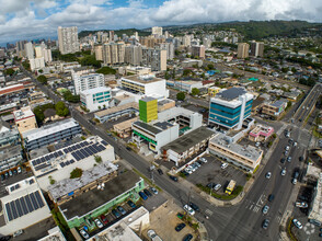 1950 Young St, Honolulu, HI - aerial  map view