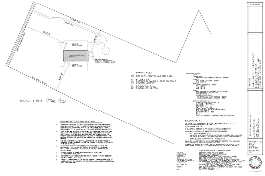 1690 Delano Rd, Chillicothe, OH for lease - Site Plan - Image 2 of 2