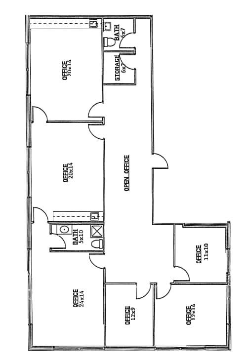 1202 Hallmark Dr, San Antonio, TX for lease Floor Plan- Image 1 of 9