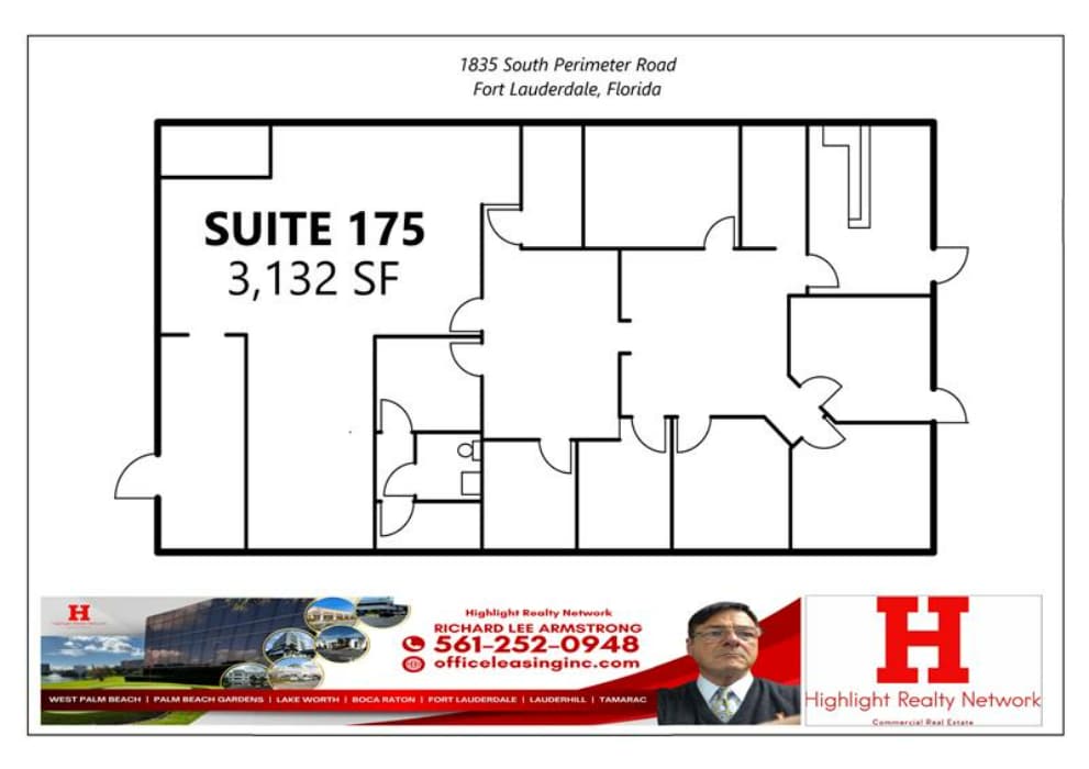 1801 S Perimeter Rd, Fort Lauderdale, FL for lease Interior Photo- Image 1 of 1