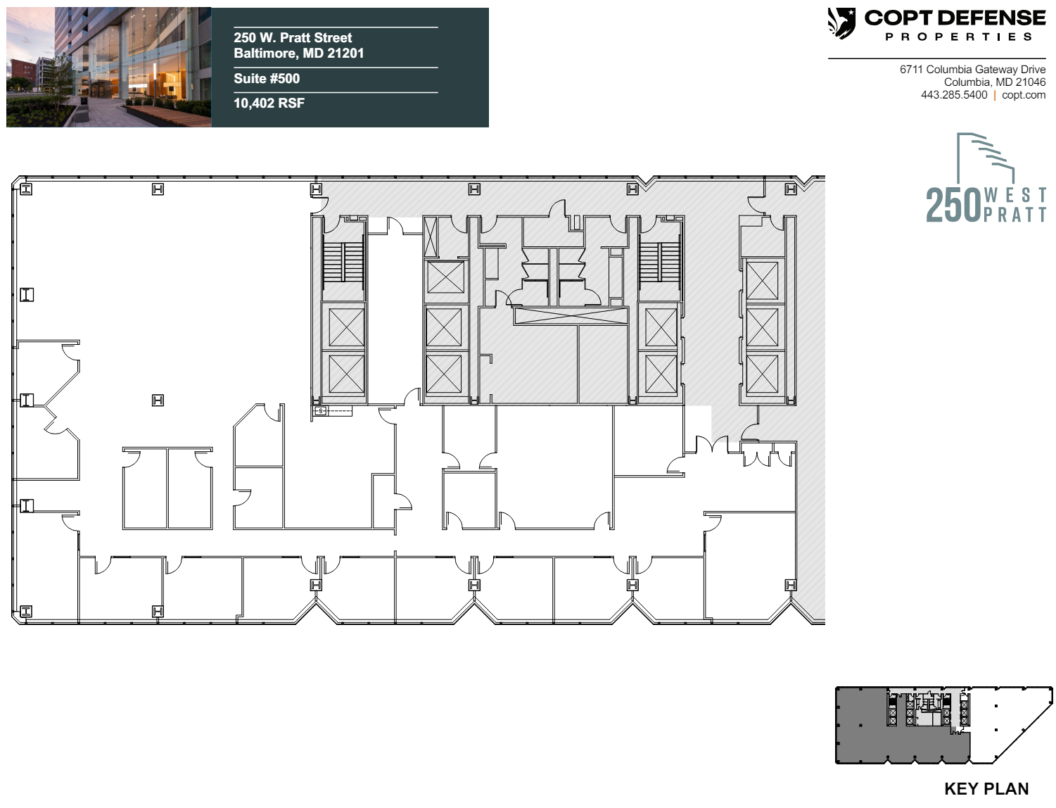 250 W Pratt St, Baltimore, MD for lease Floor Plan- Image 1 of 1