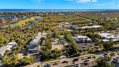 1625 Periwinkle Way, Sanibel, FL - AERIAL  map view