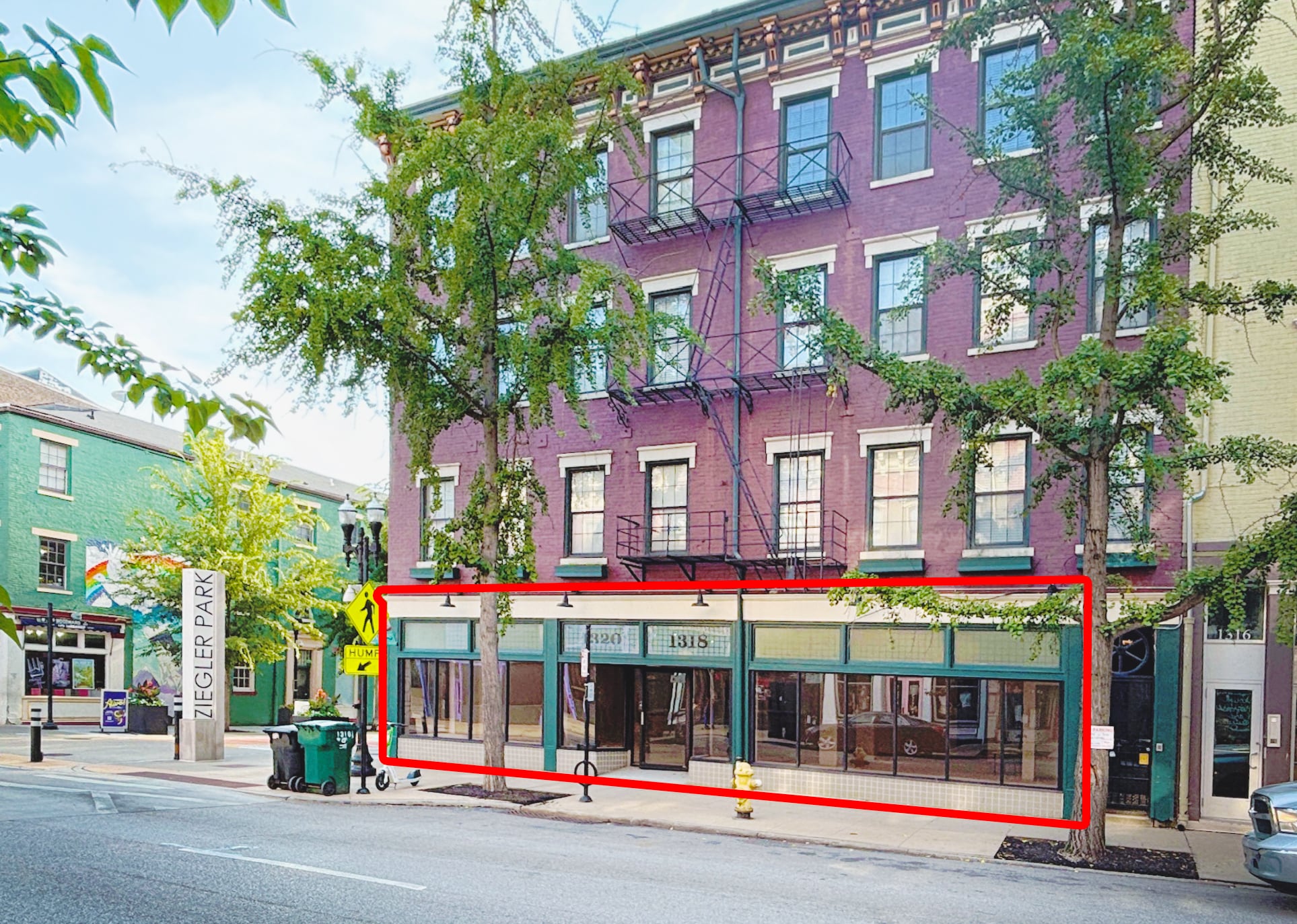 1318-1320 Main St, Cincinnati, OH for lease Primary Photo- Image 1 of 3