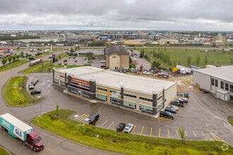 201 19th Ave, Leduc, AB - AERIAL  map view