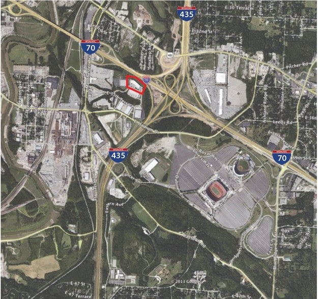 3517 Enterprise Dr, Kansas City, MO for lease - Aerial - Image 2 of 8