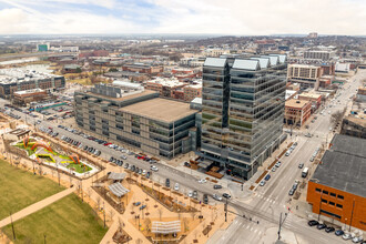 1299 Farnam St, Omaha, NE - aerial  map view