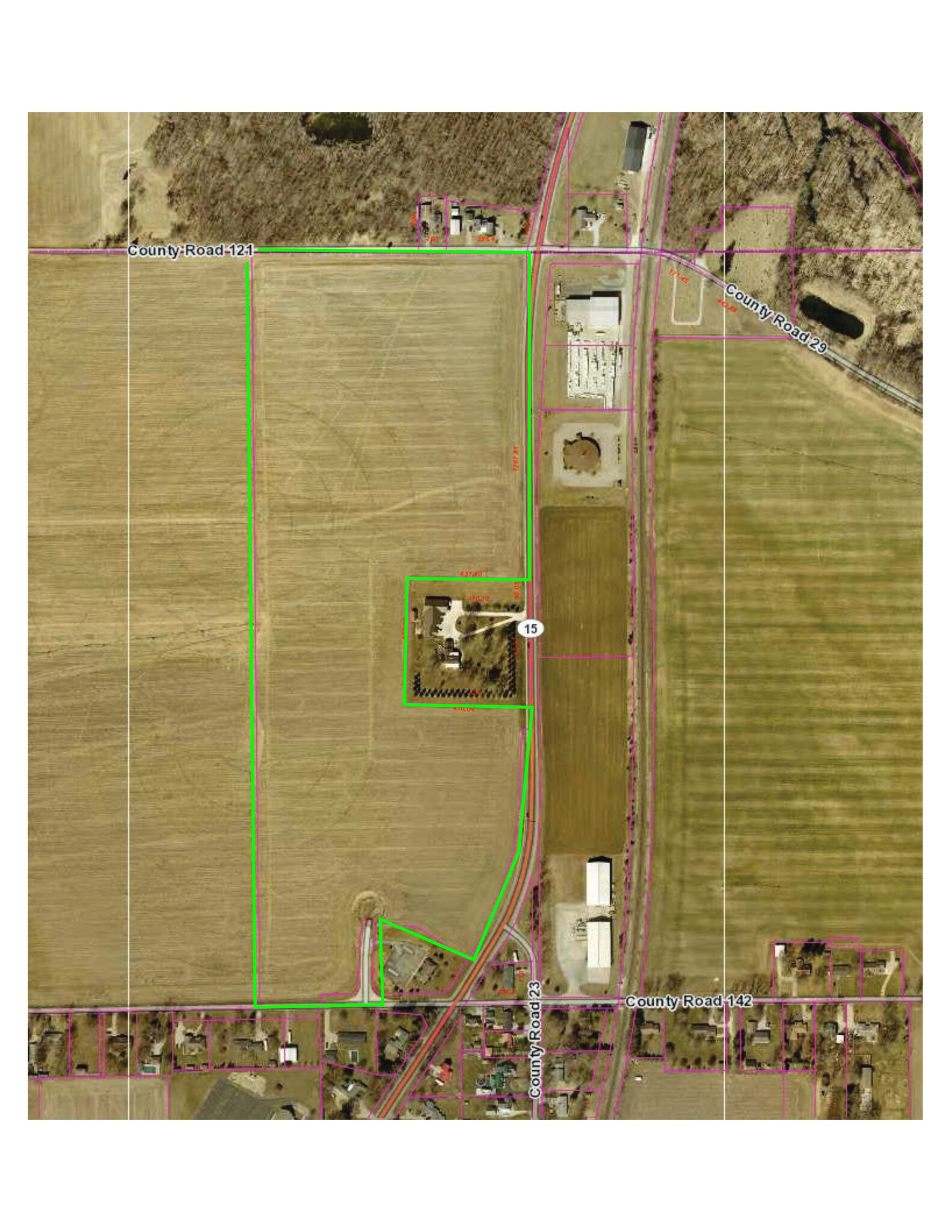 SR 15 CR 142, New Paris, IN for sale Site Plan- Image 1 of 2