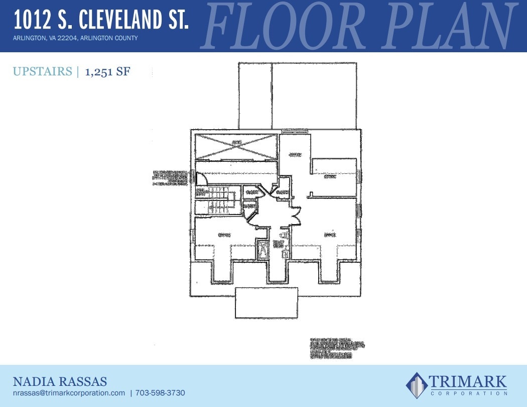 1012 S Cleveland St, Arlington, VA for lease Floor Plan- Image 1 of 1