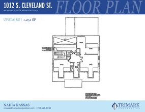 1012 S Cleveland St, Arlington, VA for lease Floor Plan- Image 1 of 1