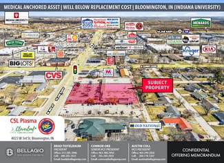 More details for 4023-4025 W 3rd St, Bloomington, IN - Retail for Sale