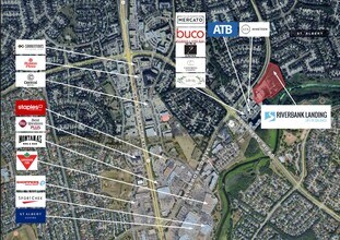 1290 Bellerose Dr, St. Albert, AB - AERIAL map view