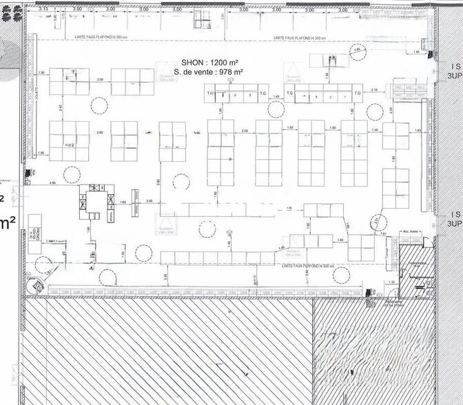 Retail in Saint-Maximin for lease - Floor Plan - Image 2 of 2