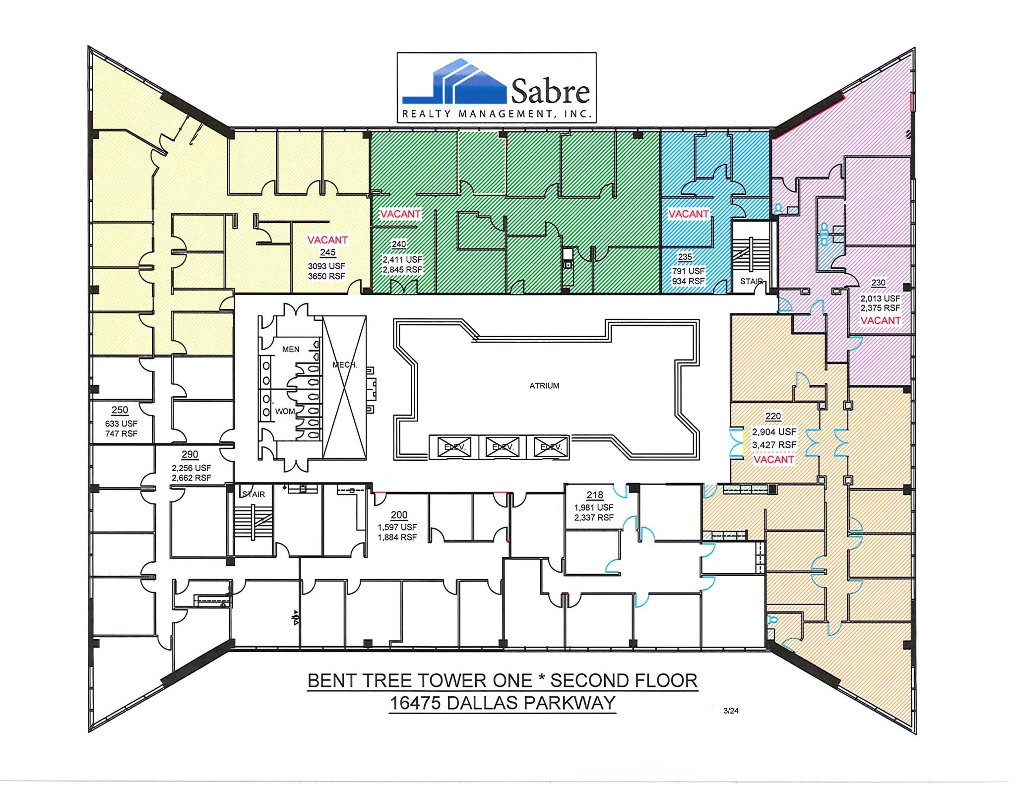 16475 N Dallas Pky, Addison, TX for lease Floor Plan- Image 1 of 1