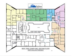 16475 N Dallas Pky, Addison, TX for lease Floor Plan- Image 2 of 5