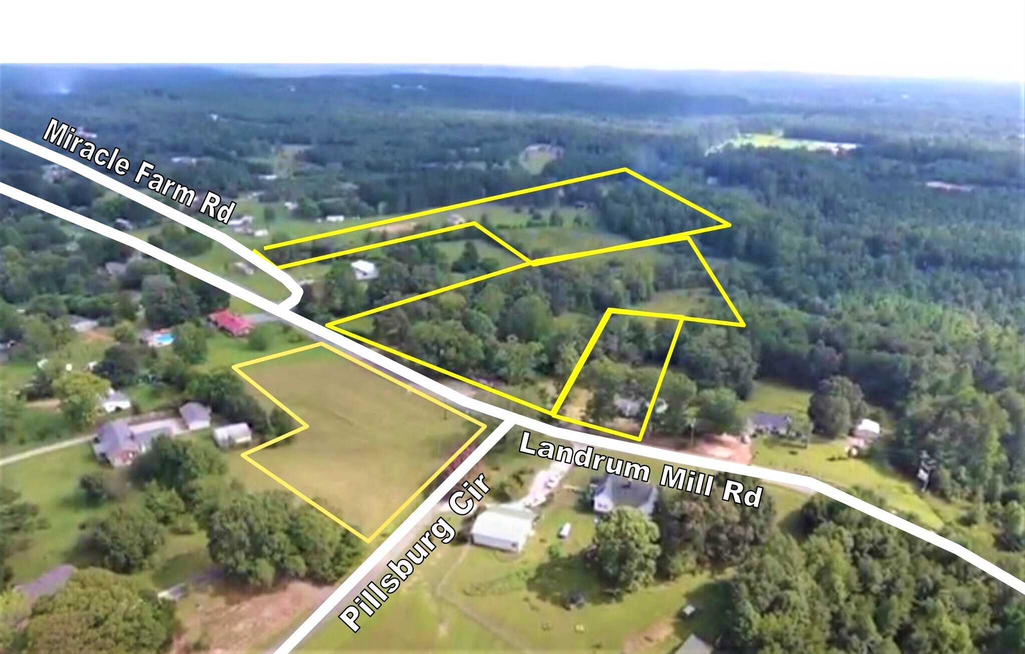 550 Landrum Mill Rd, Landrum, SC for sale Aerial- Image 1 of 1