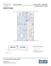 15821 Ventura Blvd, Encino, CA for lease Floor Plan- Image 1 of 1