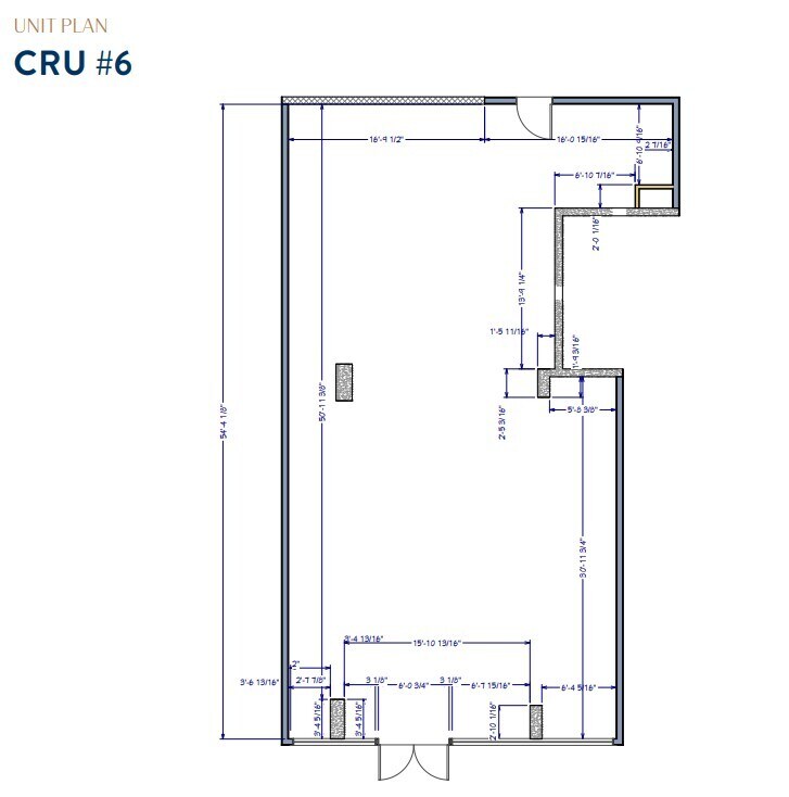 536 6th Ave SE, Calgary, AB for lease Floor Plan- Image 1 of 1