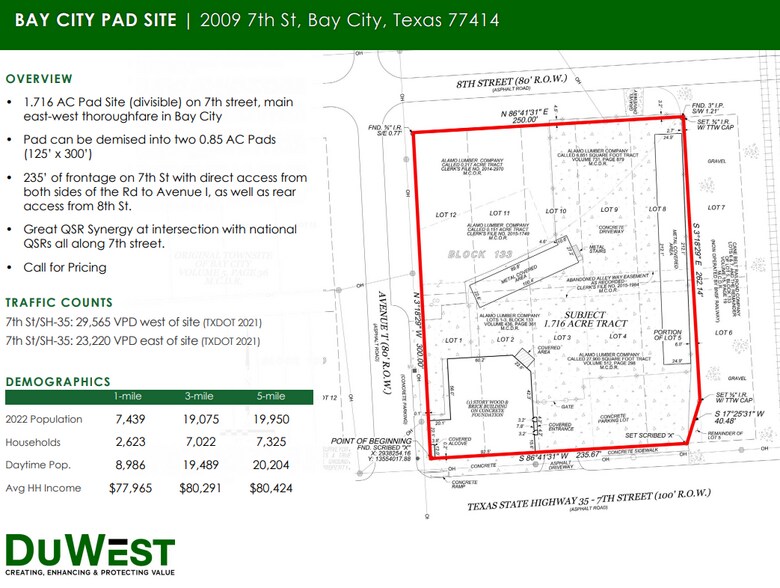 2009 7th St, Bay City, TX for lease - Other - Image 2 of 4