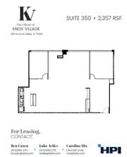 3001-3003 Knox St, Dallas, TX for lease Floor Plan- Image 1 of 1