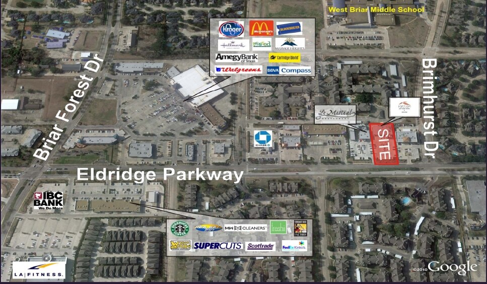 1396 Eldridge Pky, Houston, TX for sale Aerial- Image 1 of 1