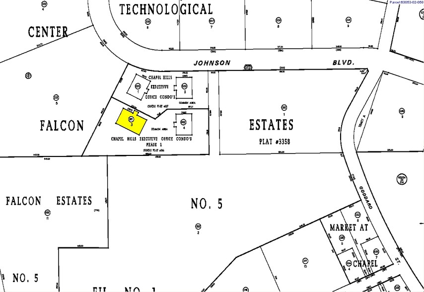 1271 Kelly Johnson Blvd, Colorado Springs, CO for lease - Plat Map - Image 2 of 27