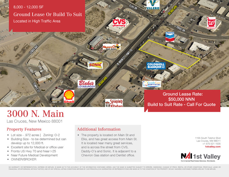 3000 N Main St, Las Cruces, NM for sale - Other - Image 1 of 1