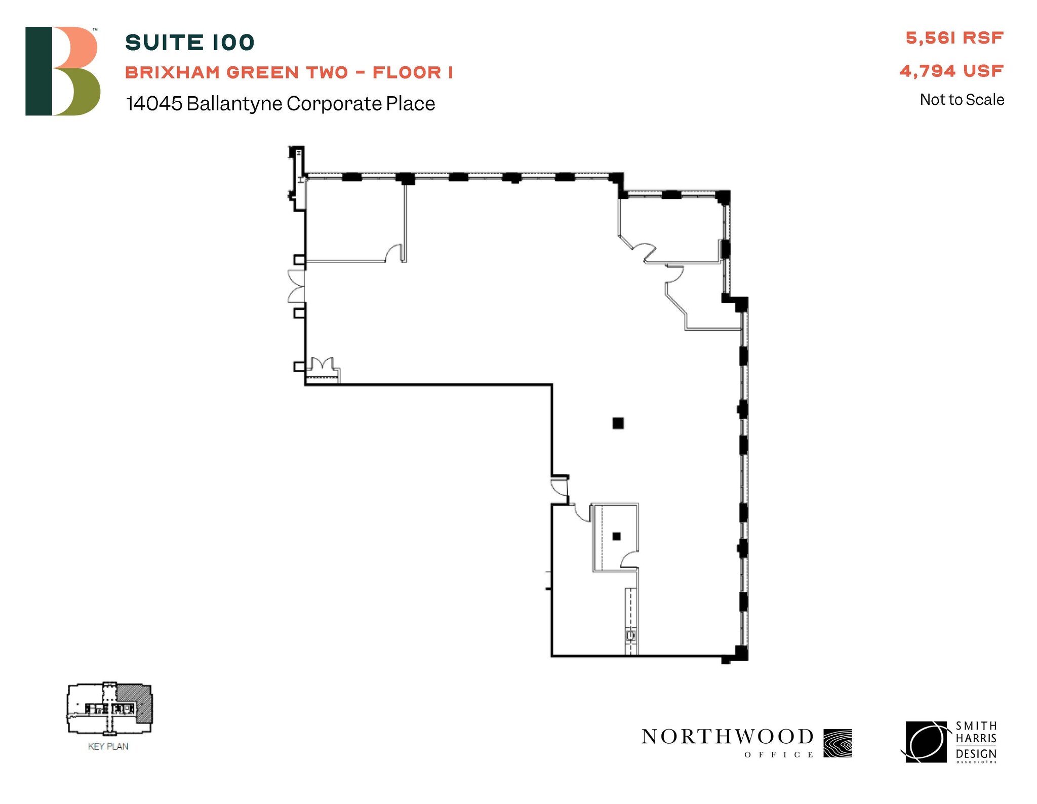 14045 Ballantyne Corporate Pl, Charlotte, NC for lease Floor Plan- Image 1 of 1